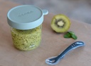 Portion verre vert eucalyptus