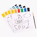 Moulin Roty - Les popipop , peinture palette magique 