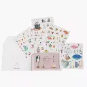 Moulin Roty - Il était une fois , cahier de coloriage avec stickers 