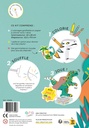 Ara Créative - COLORIAGE DINOSAURES + GOMMETTES