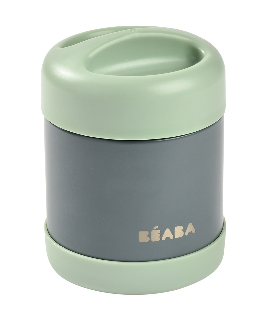 Béaba - Thermo portion Inox 300ml Mineral Grey/ Sage Green
