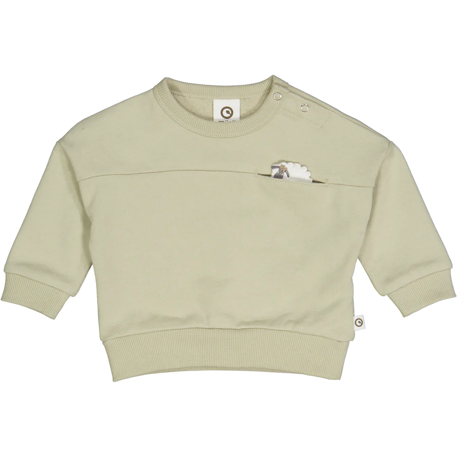Müsli by Green Cotton - Pull vert mouton
