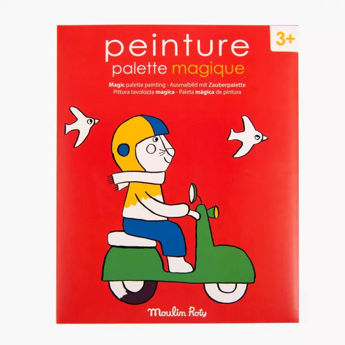 Moulin Roty - Les popipop , peinture palette magique 