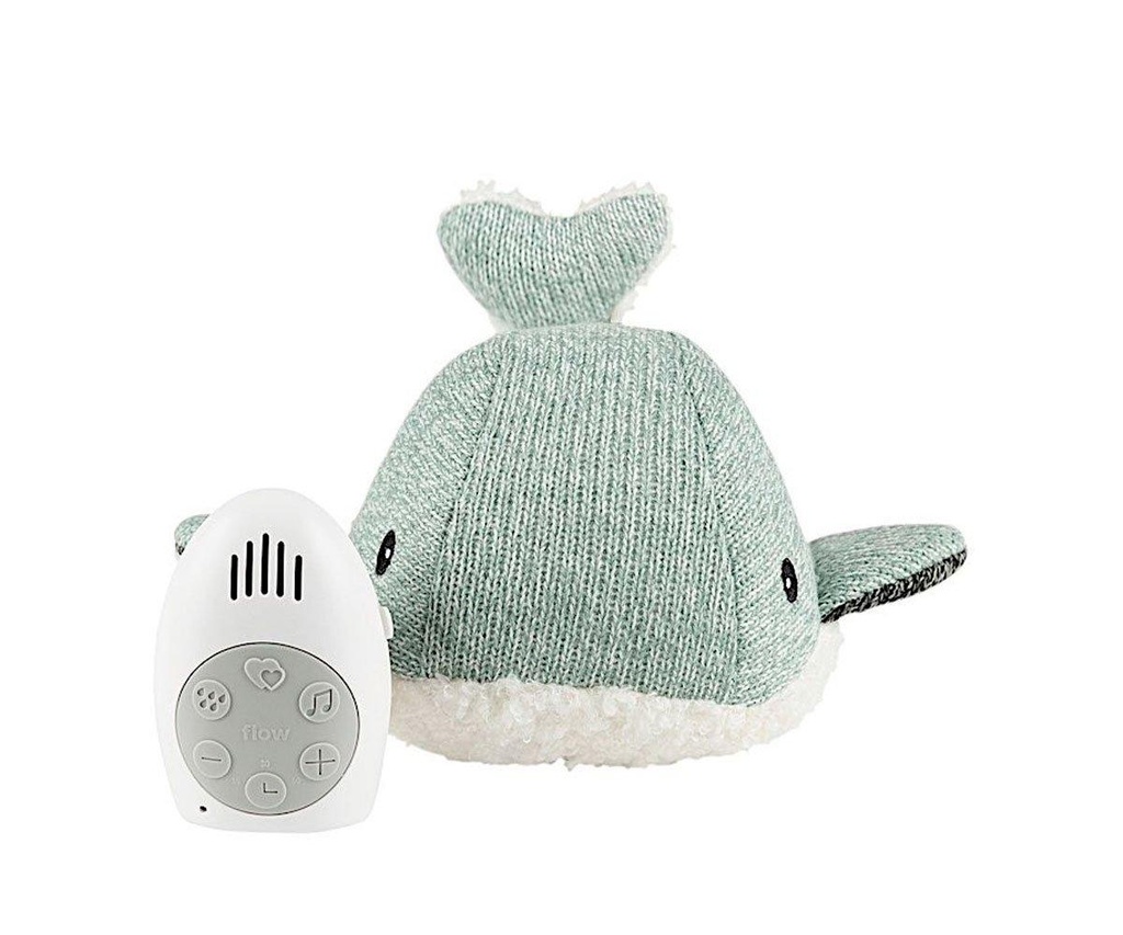 Flow Amsterdam - peluche bruit blanc Moby la baleine Green