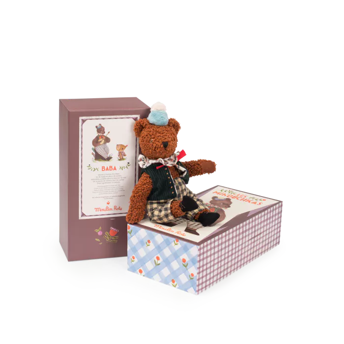 Les Minouchkas - Peluche - Baba le grand ours