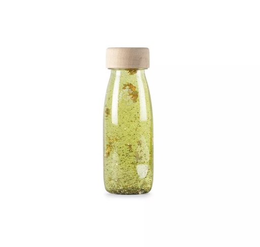Petit boum - Bouteille sensorielle float gold