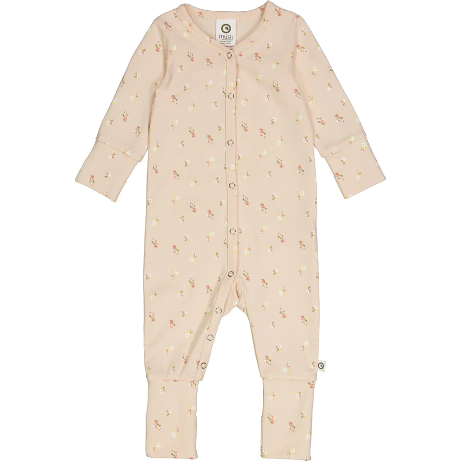 Müsli by Green Cotton - Pyjama rose fleuri