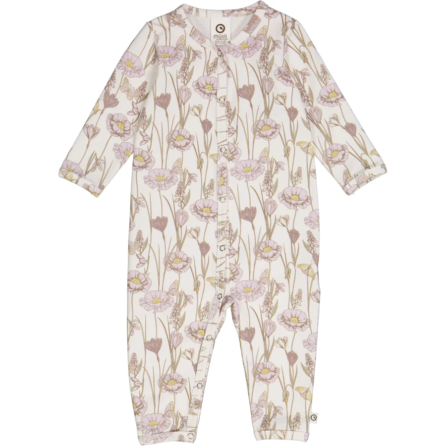 Müsli by Green Cotton - Pyjama crocus fleuri