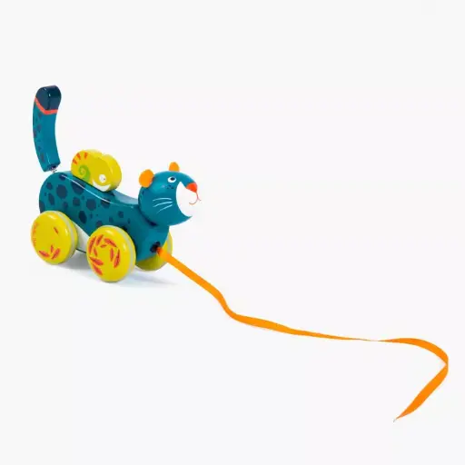 Moulin Roty - Dans la jungle , panthère à tirer