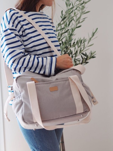 Béaba - Sac Paris gris perle 